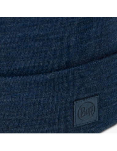 Czapka buff merino heavyweight beanie solid night blue