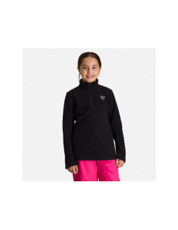 Bluza rossignol girl 1/2 zip fleece czarny