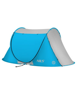 Nc3043 niebieski namiot plażowy samorozkładający nils