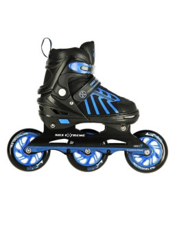 Łyżworolki nils extreme na18812 a ciemno niebieskie rozm. s (29-33)