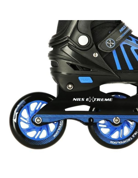 Łyżworolki nils extreme na18812 a ciemno niebieskie rozm. s (29-33)