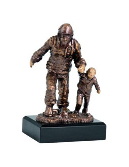 Figurka odlewana - strażak  rfst2020/br 2