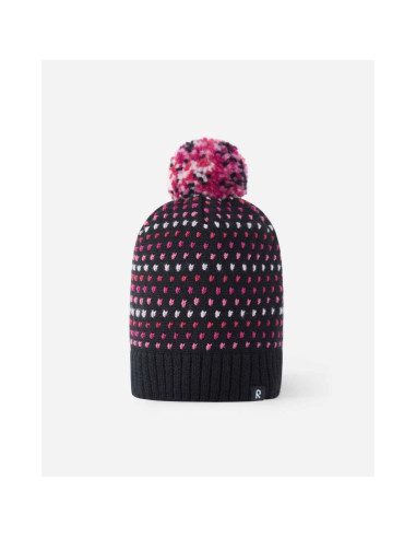 Czapka zimowa dziecięca reima beanie pampula – wełniana i ciepła (5300234b-9991)