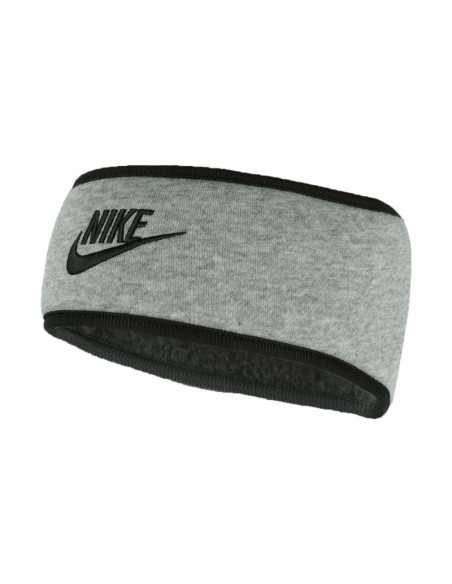 Opaska na głowę nike club fleece szara n1007162096os