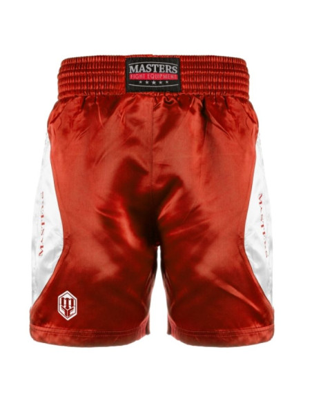 Spodenki bokserskie masters sbox-mfe czerwone xs