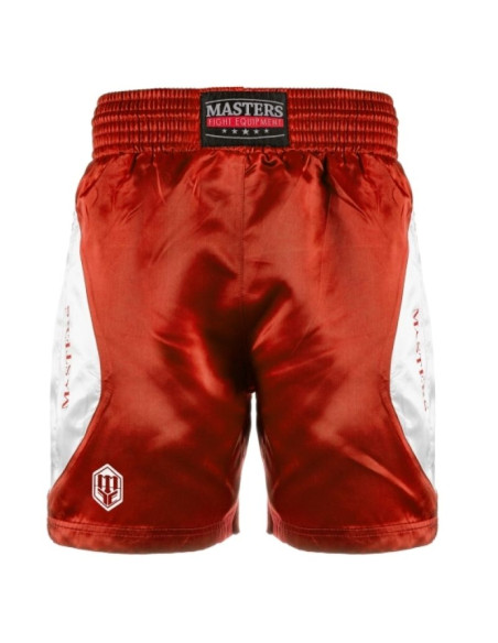 Spodenki bokserskie masters sbox-mfe czerwone xs
