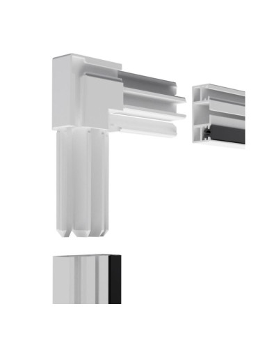 Moskitiera okno alu 100x120 brąz plus