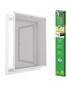 Moskitiera okno alu 100x120 biała