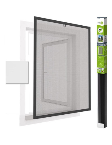 Moskitiera okno alu 100x120 biała