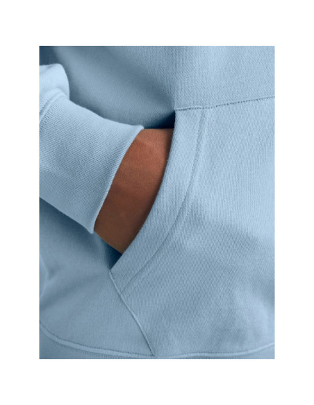 Jack&jones męska bluza z kapturem jjestar basic sweat hood noos 12257852 chambray blue