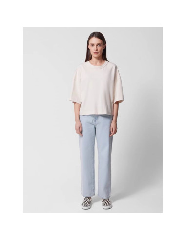 Jeansy straight z prostymi nogawkami damskie outhorn