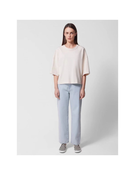 Jeansy straight z prostymi nogawkami damskie outhorn