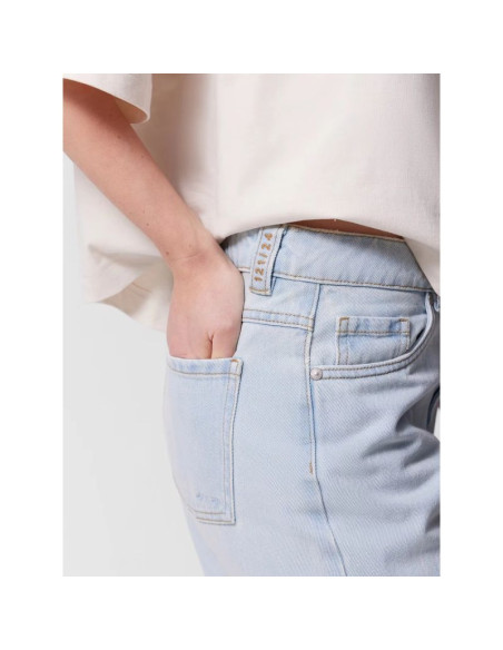 Jeansy straight z prostymi nogawkami damskie outhorn