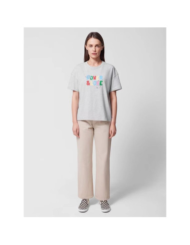 Jeansy straight z prostymi nogawkami damskie outhorn