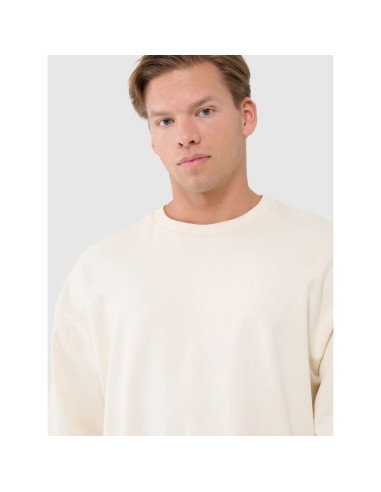 Bluza męska dresowa oversize nierozpinana bez kaptura 4f 4fwss25tswsm1536-80s-12s