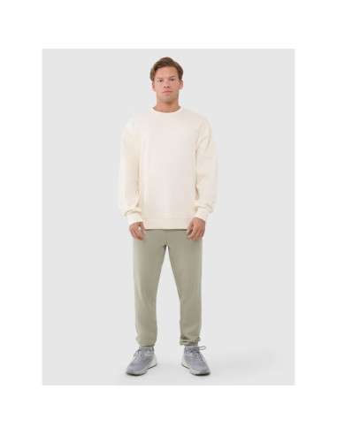 Bluza męska dresowa oversize nierozpinana bez kaptura 4f 4fwss25tswsm1536-80s-12s