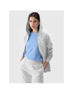Bluza dresowa rozpinana z kapturem damska 4f 4fwmm00tswsf1763-27m 2