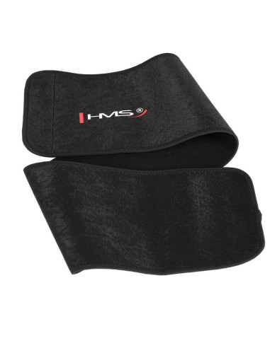 Zestaw hula hop hhw12 violet z wypustkami i obciążnikiem hms + pas br163 black plus size