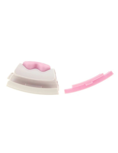 Hula hop hms hhw06 z wypustkami, obciążnikiem i licznikiem różowy