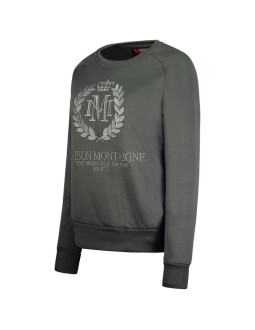 Bluza maison montaigne fimosai dgrey mt lady 016 (rbmww6410f/mm-gris foncé) 2
