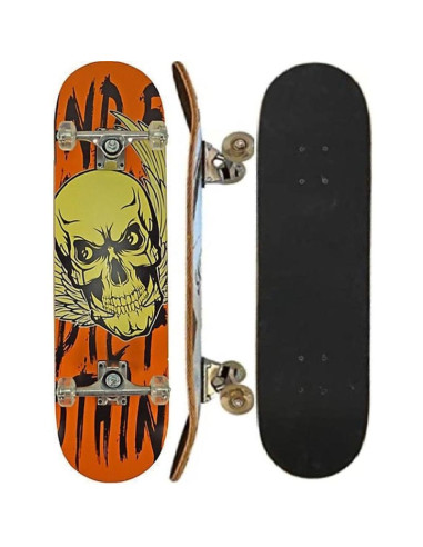 Deskorolka drewniana skull best sporting