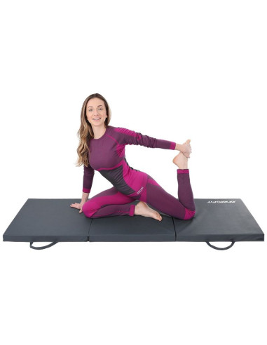 Materac gimnastyczny składany 180x60x5cm szary enero fit