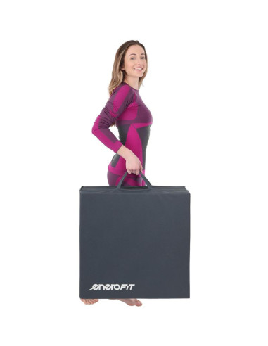 Materac gimnastyczny składany 180x60x5cm szary enero fit