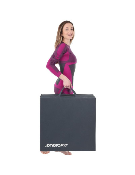 Materac gimnastyczny składany 180x60x5cm szary enero fit