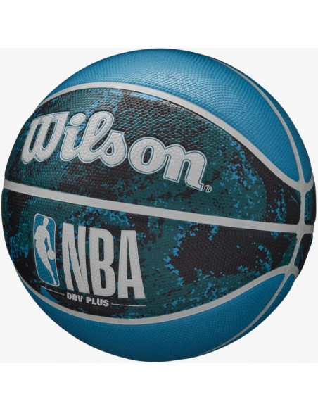 Piłka do koszykówki wilson nba drv plus vibe wz3012602xb7 r.7 czarno niebieska