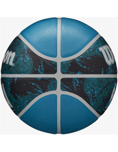 Piłka do koszykówki wilson nba drv plus vibe wz3012602xb7 r.7 czarno niebieska