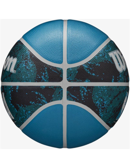 Piłka do koszykówki wilson nba drv plus vibe wz3012602xb7 r.7 czarno niebieska