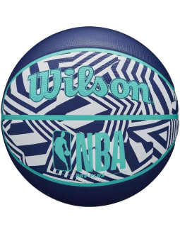 Piłka do koszykówki wilson nba drv plus dazzle camo bskt indigo r.6