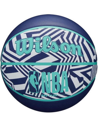 Piłka do koszykówki wilson nba drv plus dazzle camo bskt indigo r.6
