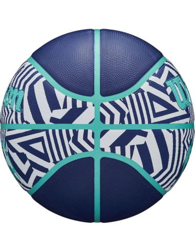 Piłka do koszykówki wilson nba drv plus dazzle camo bskt indigo r.6