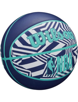 Piłka do koszykówki wilson nba drv plus dazzle camo bskt indigo r.7 2