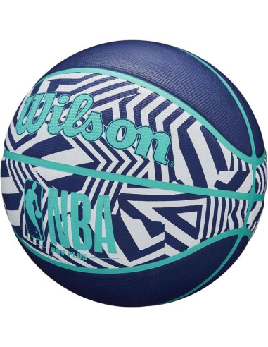 Piłka do koszykówki wilson nba drv plus dazzle camo bskt indigo r.5