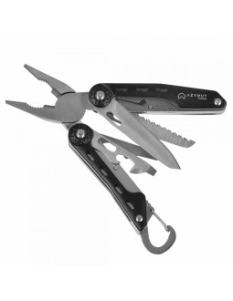 Multitool azymut turon - 10 narzędzi + karabińczyk +kabura do pasa (h-p224108) 2