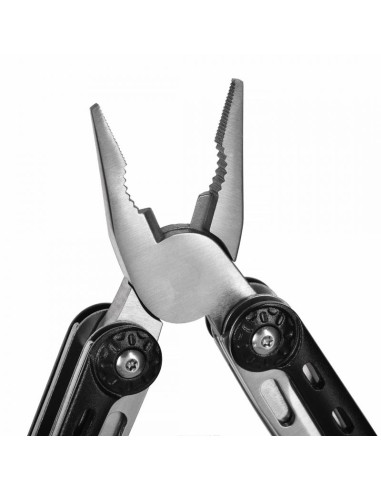 Multitool azymut turon - 10 narzędzi + karabińczyk +kabura do pasa (h-p224108)