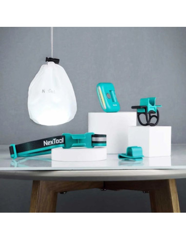 Latarka czołowa nextool ne20005 170lm akumulator niebieska