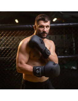 Rękawice bokserskie 10oz - black master -  valor series 2