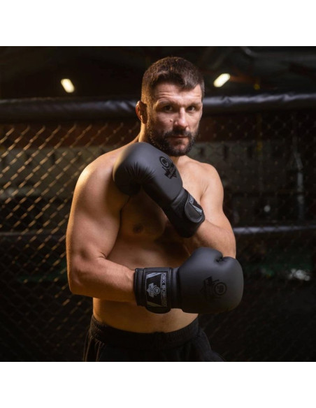 Rękawice bokserskie 10oz - black master -  valor series