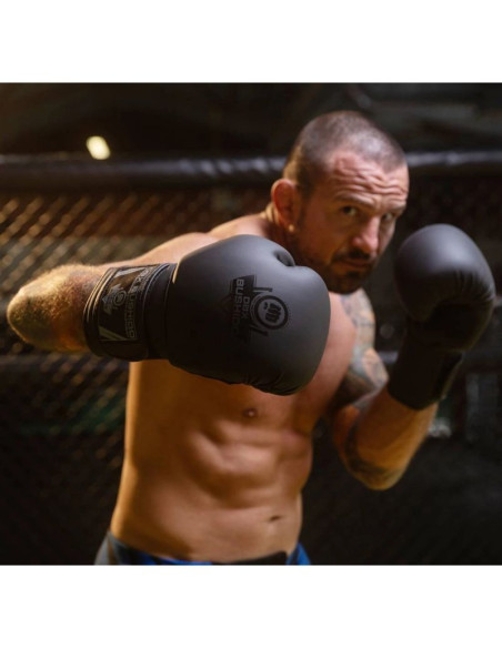 Rękawice bokserskie 10oz - black master -  valor series