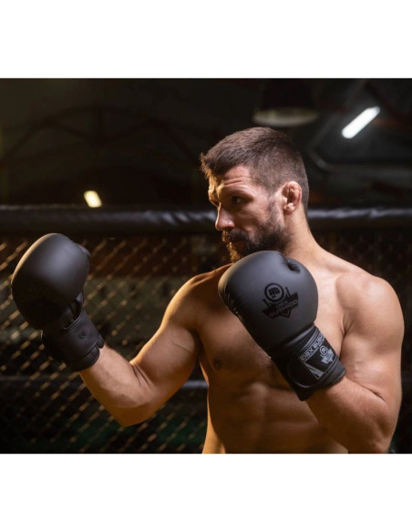 Rękawice bokserskie 10oz - black master -  valor series