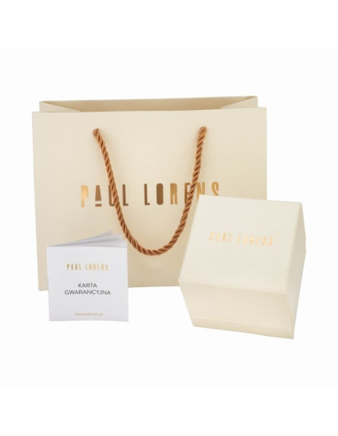 Zegarek damski paul lorens pl20005a-6f3 + box