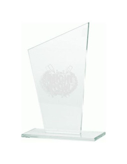 Trofeum szklane grawerowane 2