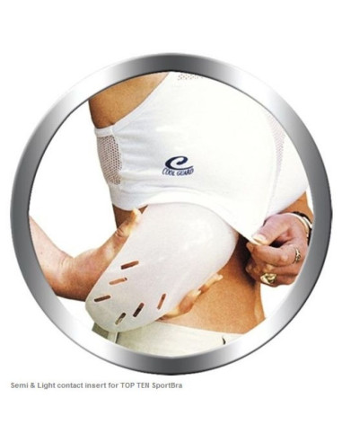 Wkładki do ochraniacza piersi dla kobiet top ten cool guard semi-light (zmiana ceny)