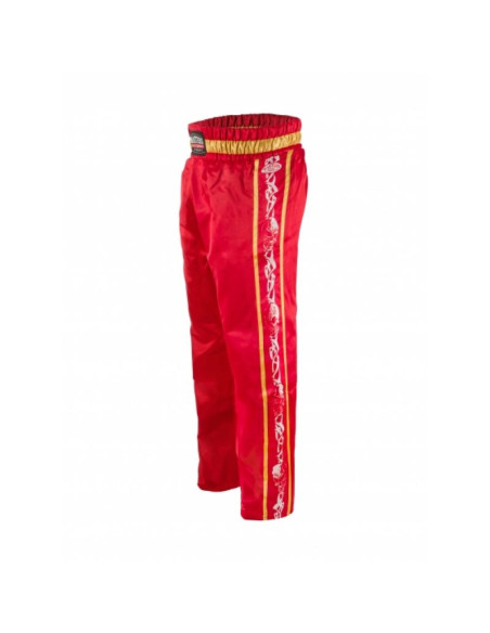 Spodnie sportowe długie skbp-200 czerwone/niebieskie