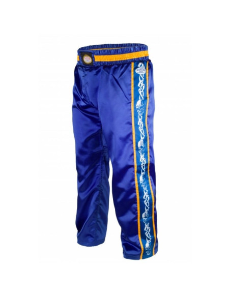 Spodnie sportowe długie skbp-200 czerwone/niebieskie