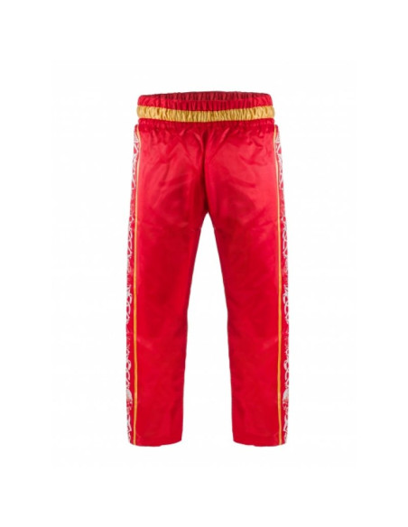 Spodnie sportowe długie skbp-200 czerwone/niebieskie