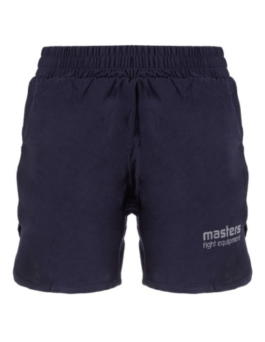Spodenki krótkie damskie masters skw-compression granatowy